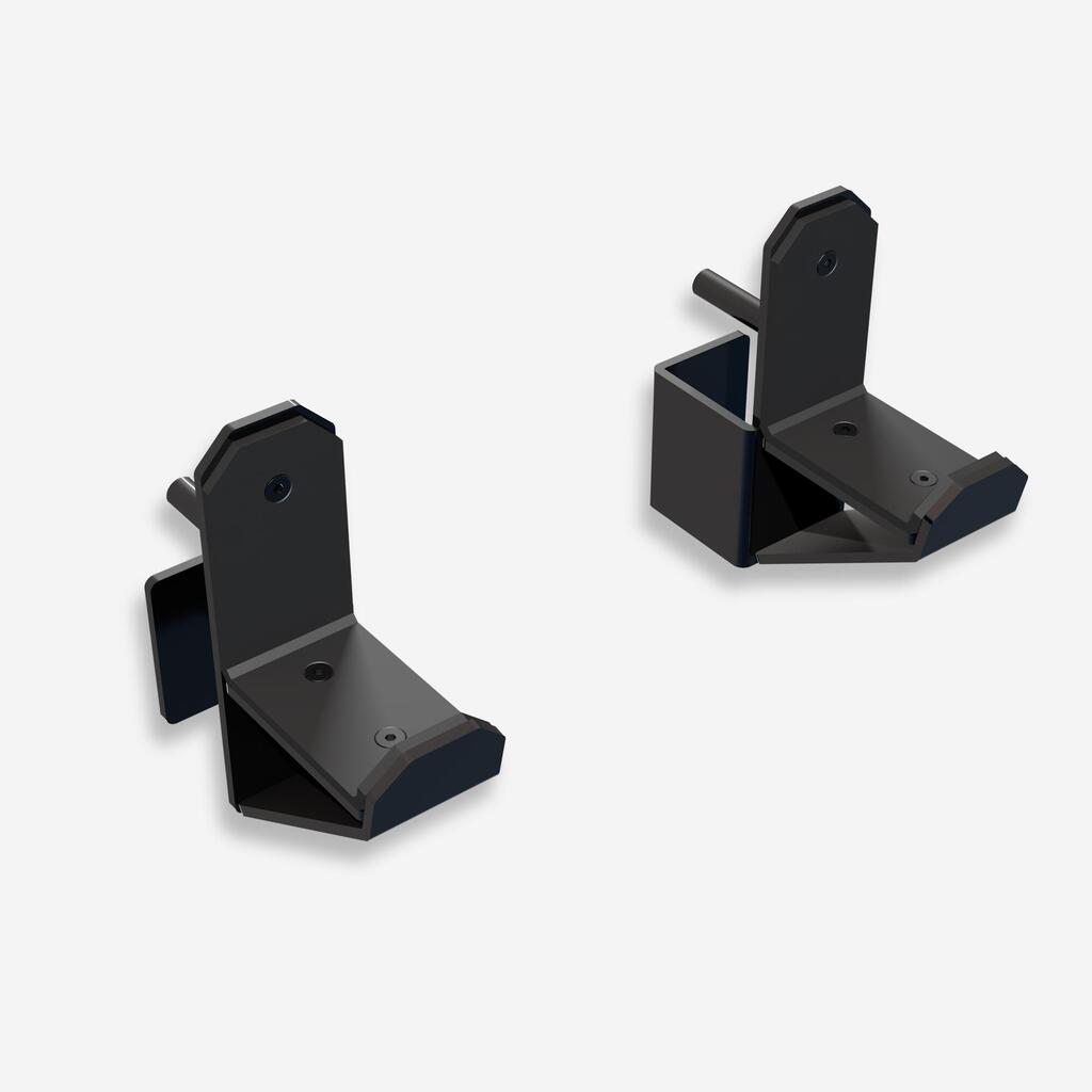 Podpora za drogove x 2 - rezervni del za Power Rack za vadbo z utežmi