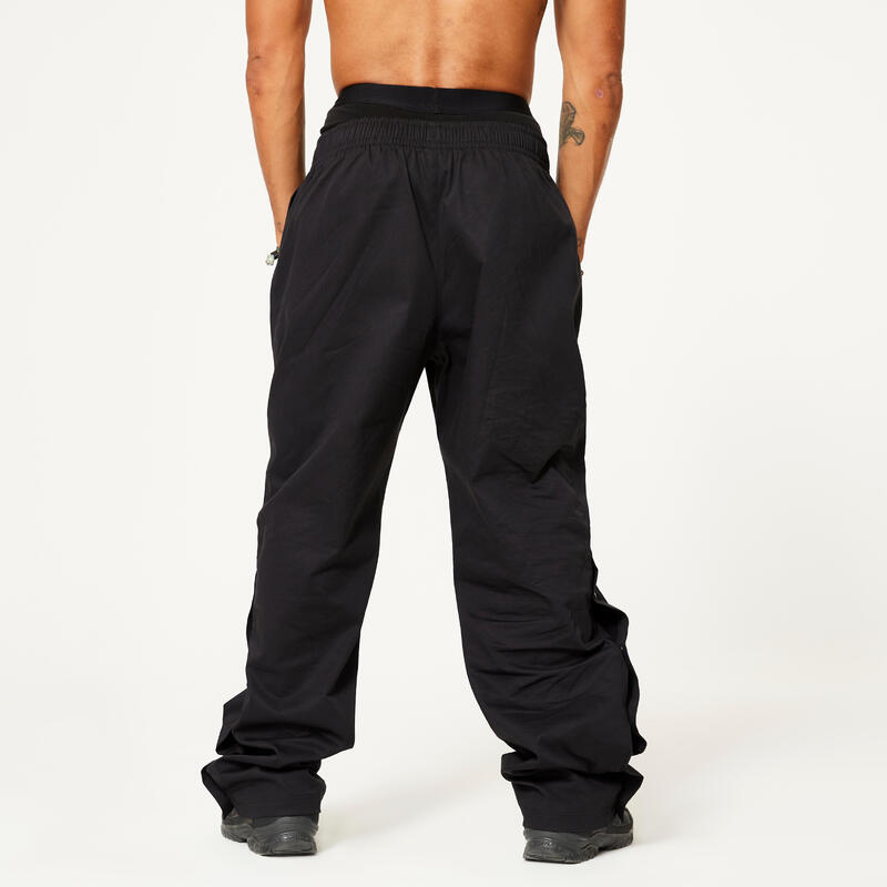 Pantalon break dance larg Negru