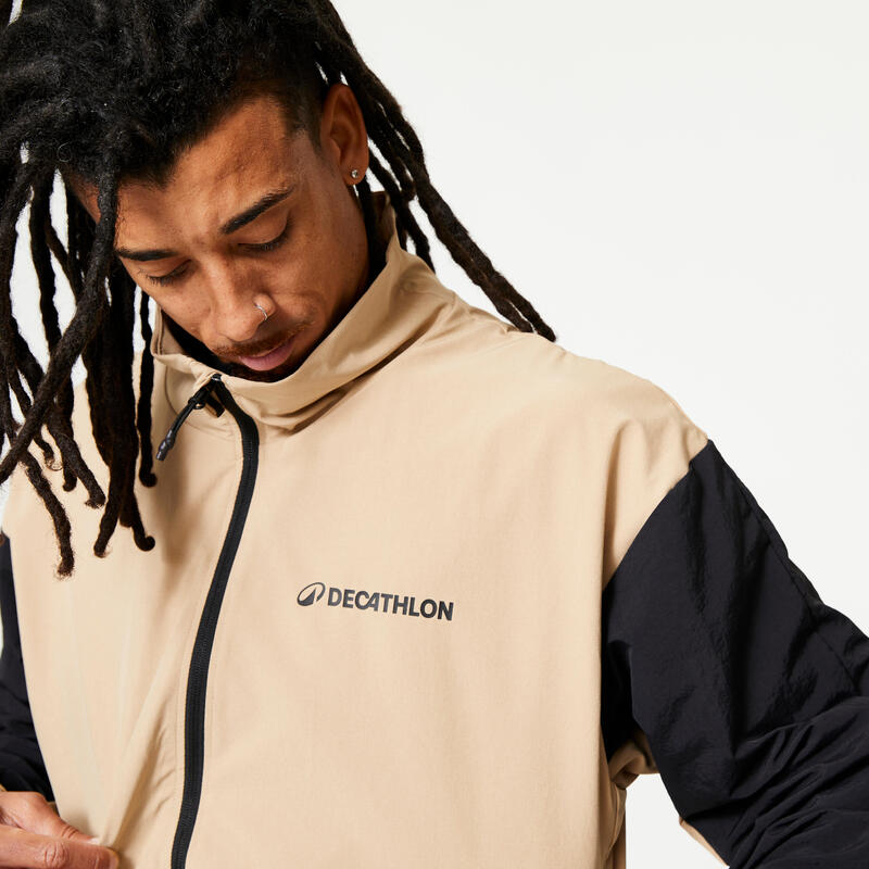 Veste de surv??tement break dance - sable STAREVER | Decathlon