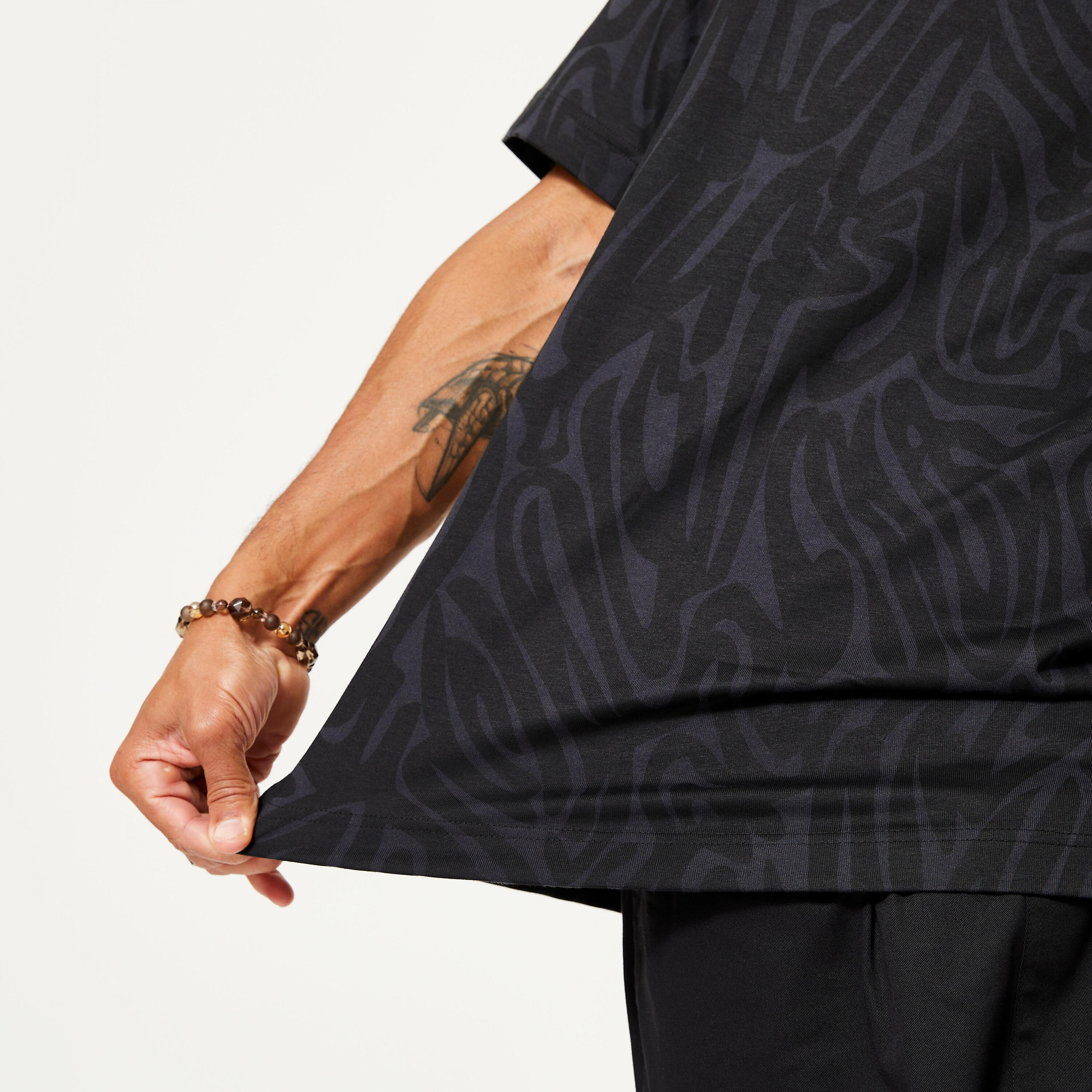 T-shirt oversize danse - gris carbone 3/8