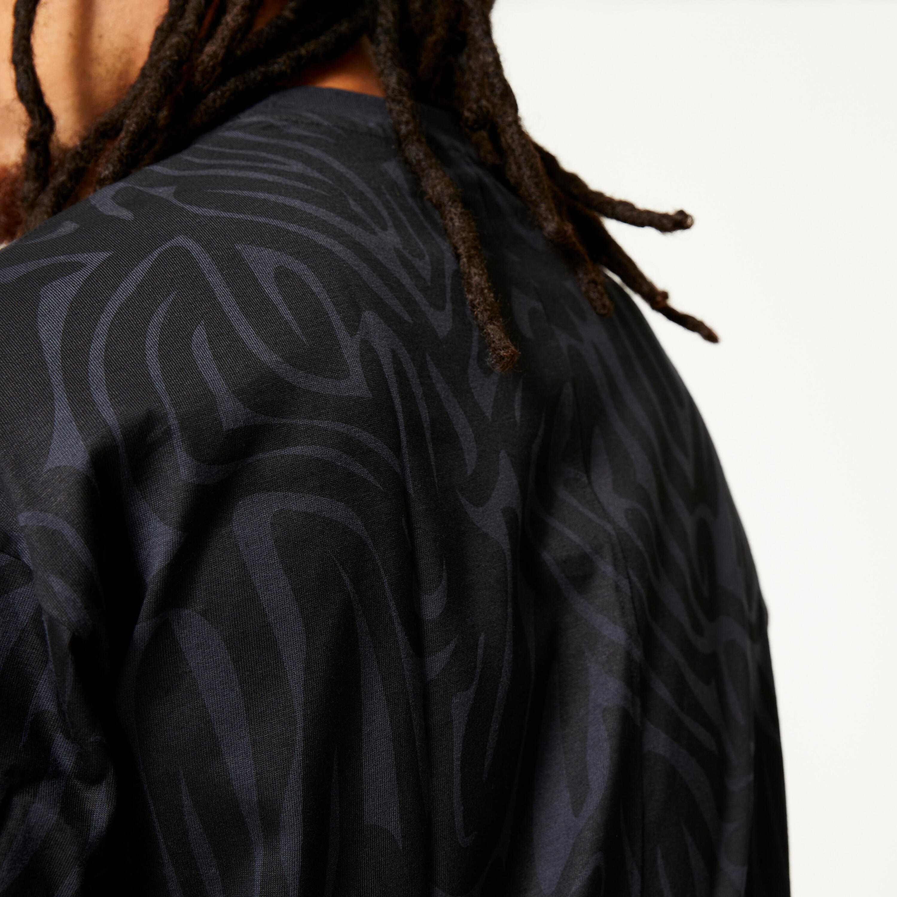 T-shirt oversize danse - gris carbone 7/8