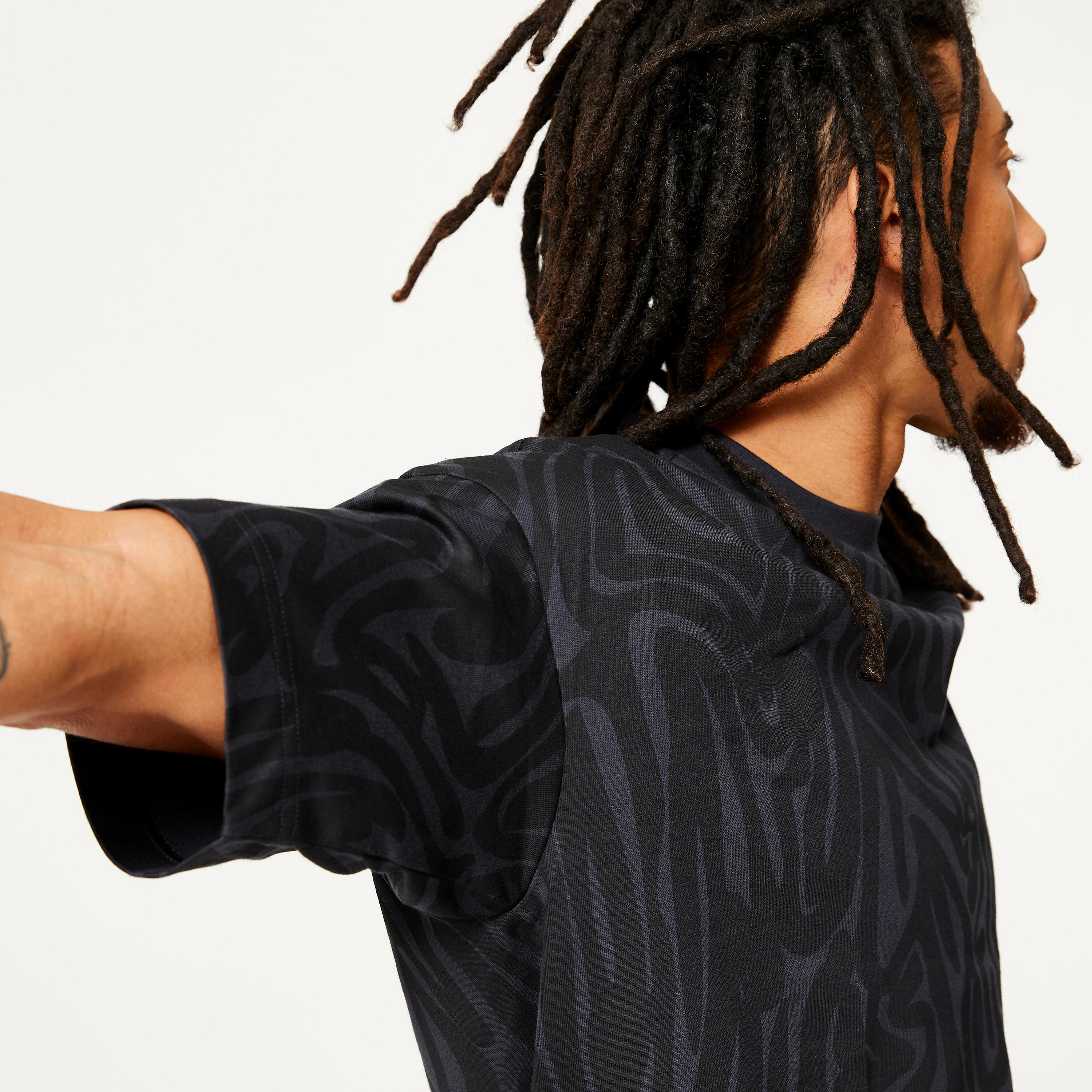 T-shirt oversize danse - gris carbone 5/8