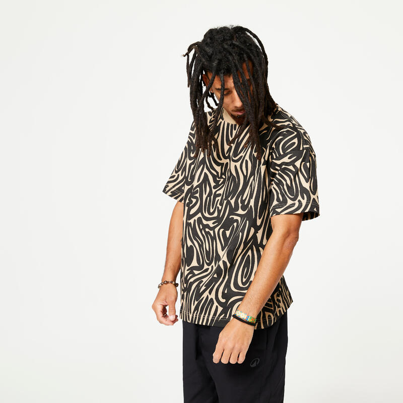 T-shirt oversize danse - gris carbone