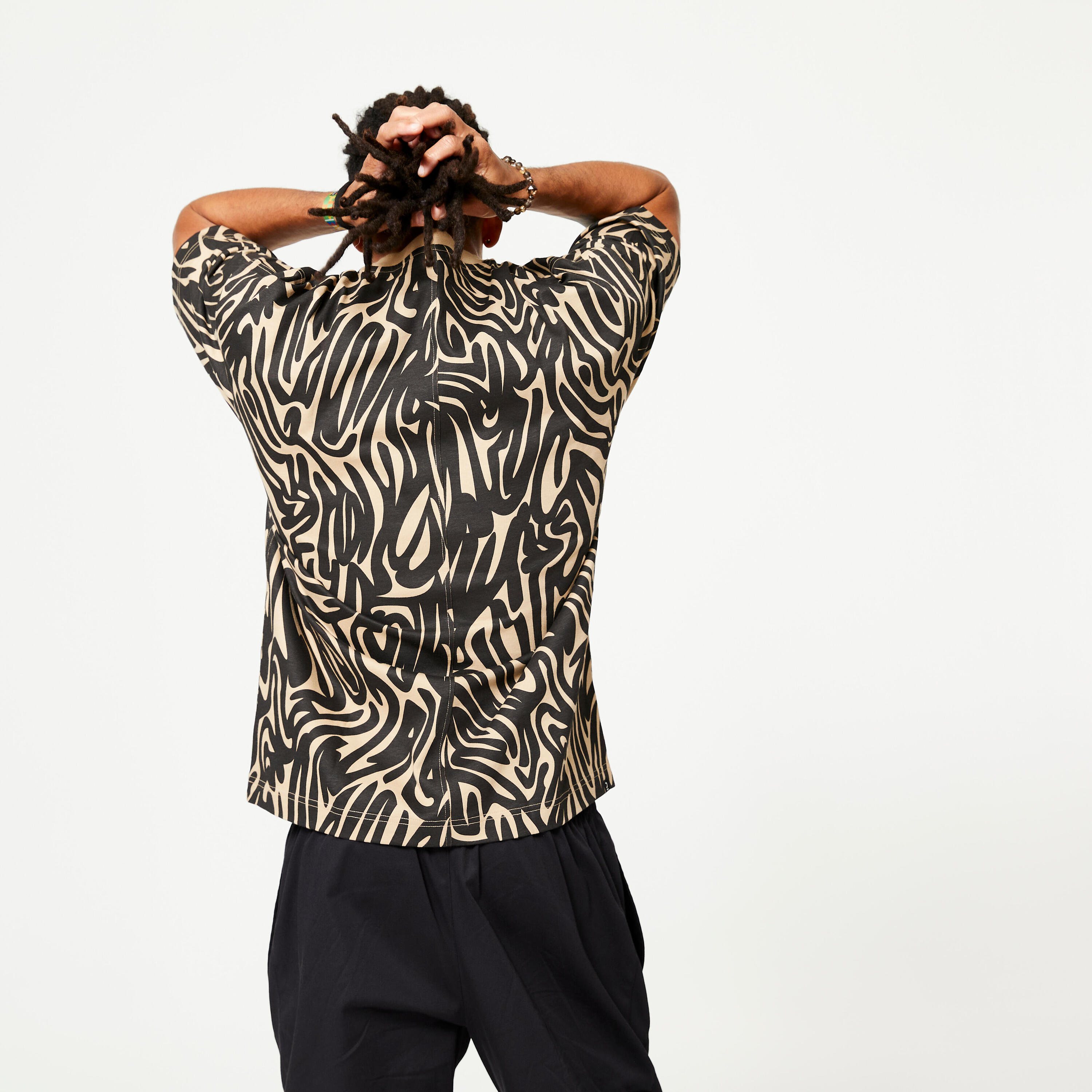 T-shirt oversize danse - sable 4/7