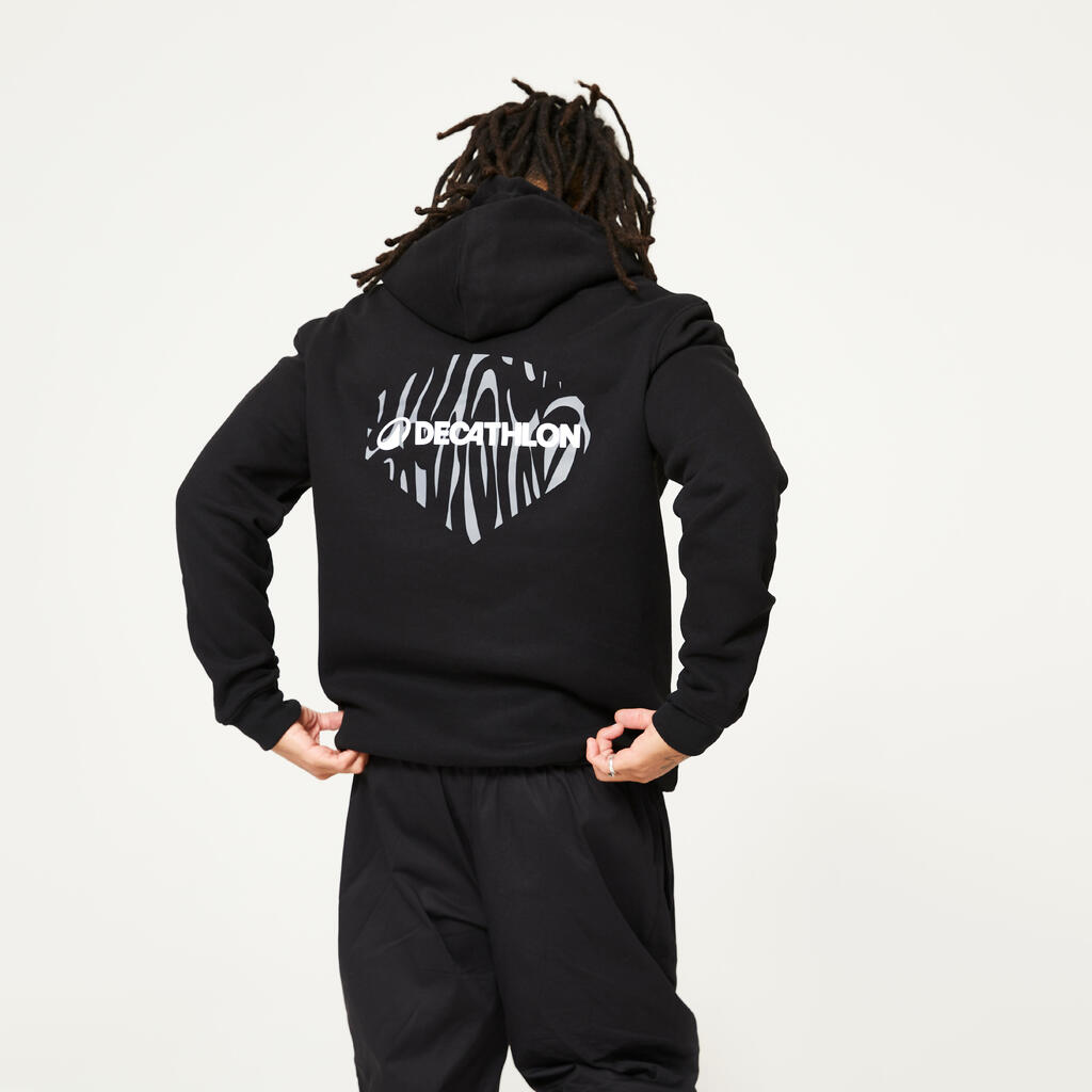 Men's Warm Comfortable Dance Hoodie - Black