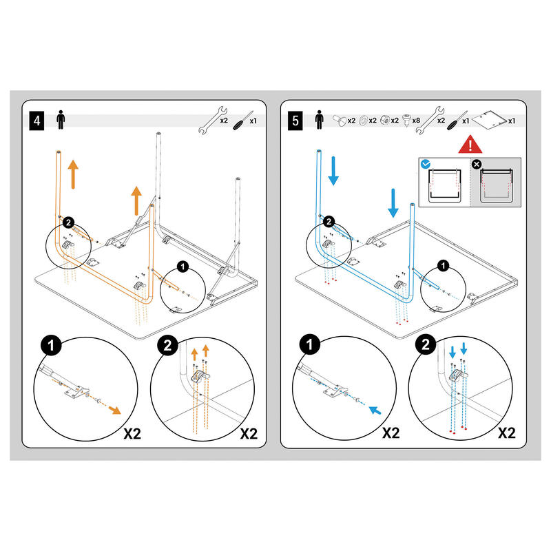 Blat pentru masă de ping pong, PPT 130 Medium Indoor.2, lemn