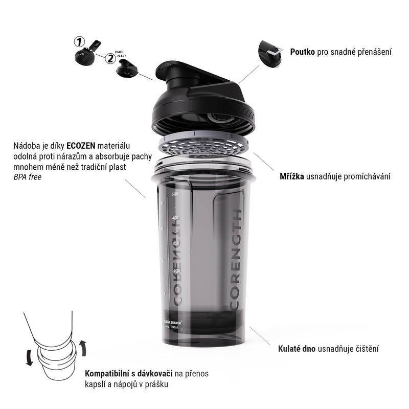 Shaker 500 ml Classic