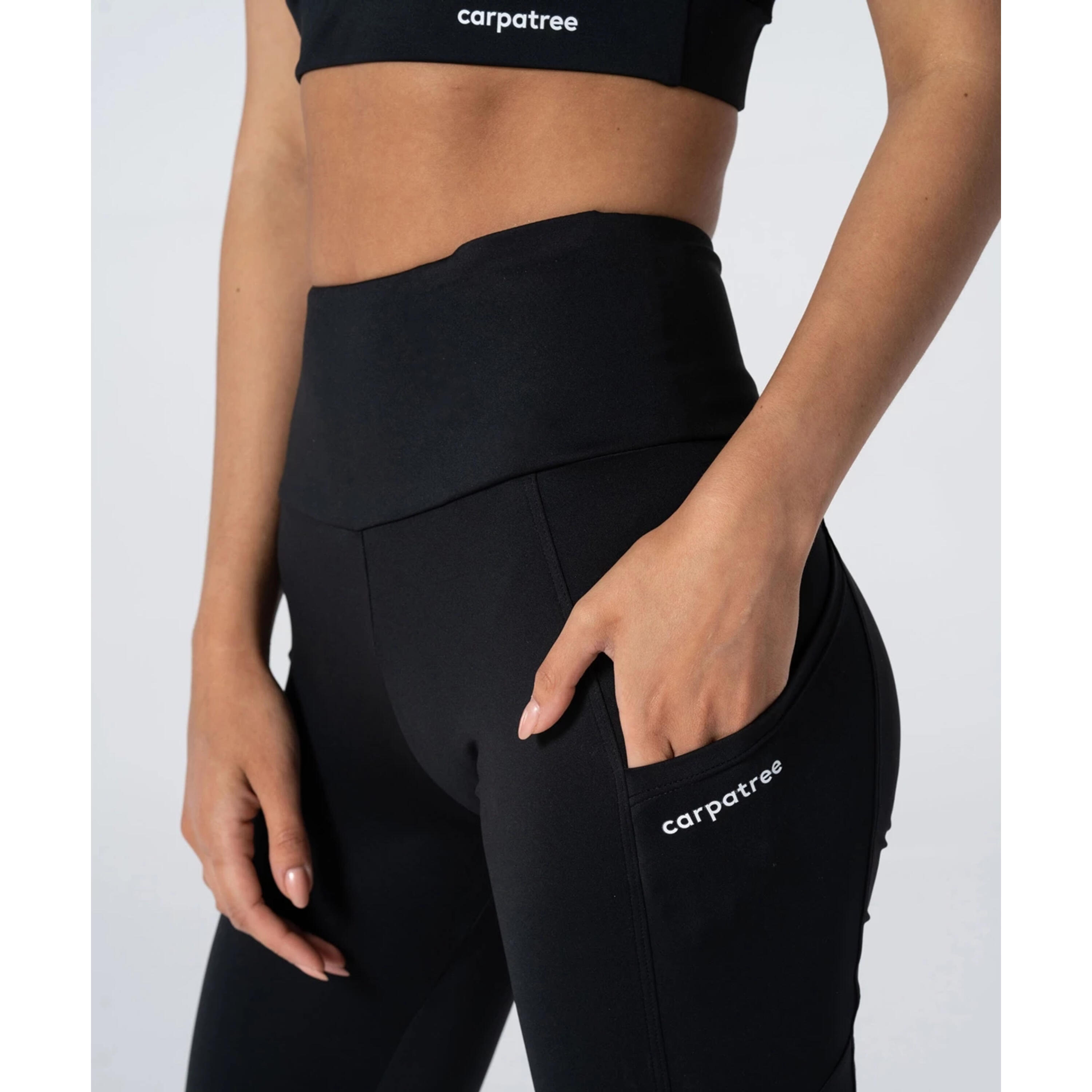 Legginsy z kieszeniami Carpatree Libra czarne 5/5