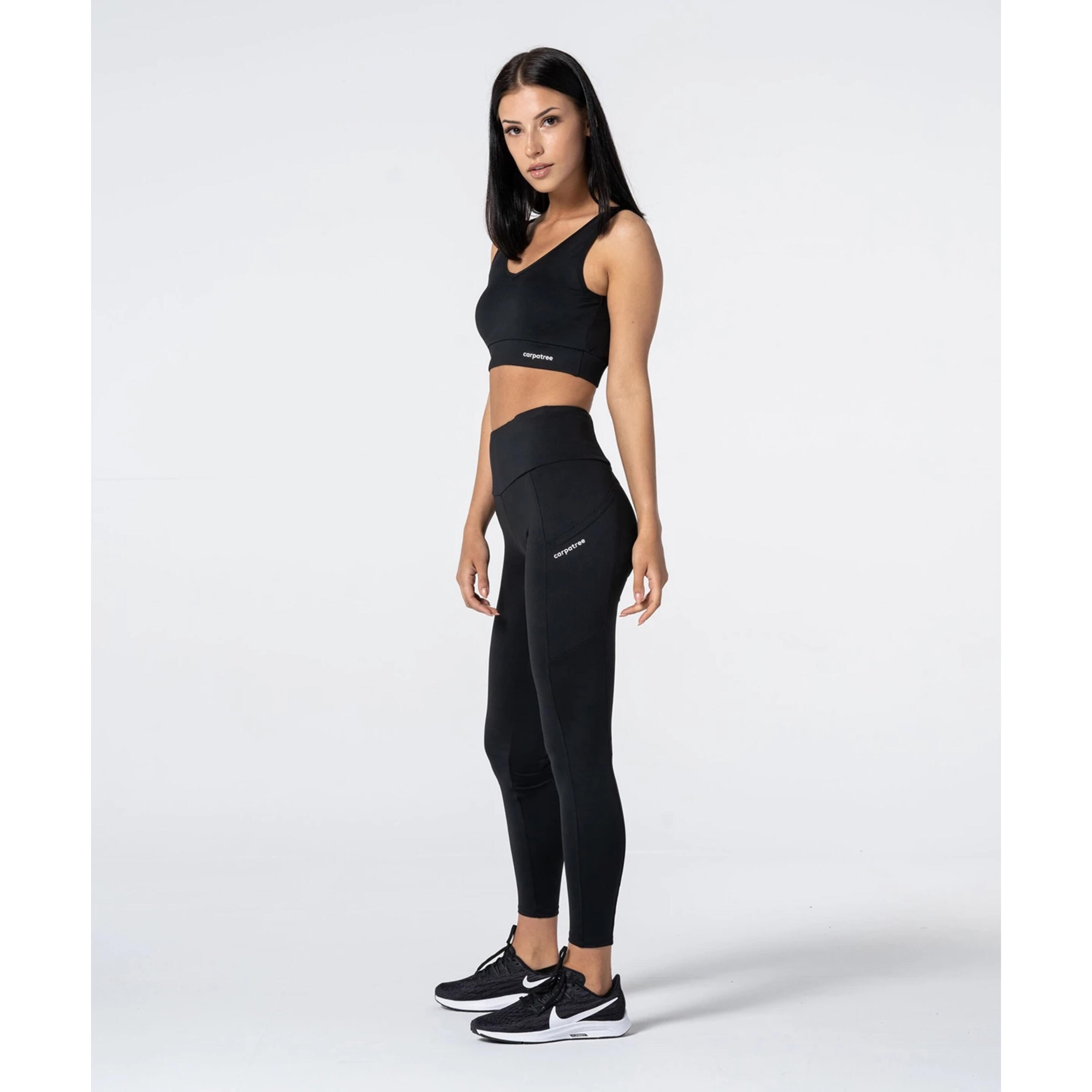 Legginsy z kieszeniami Carpatree Libra czarne 3/5