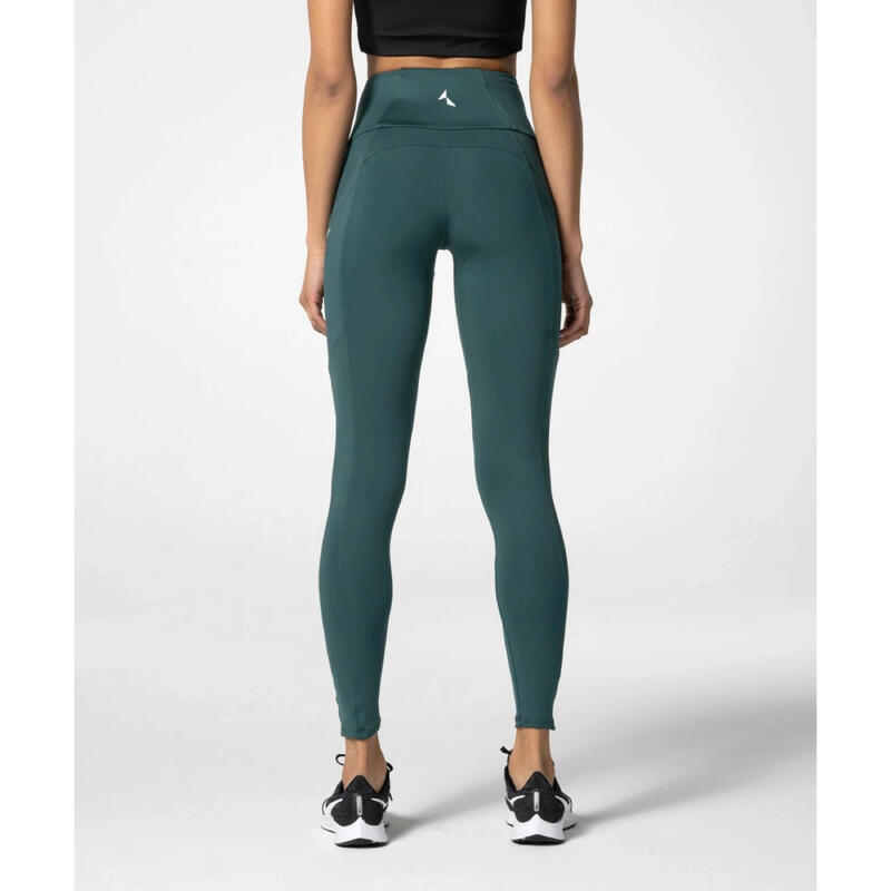 Legginsy z kieszeniami Carpatree Libra zielone