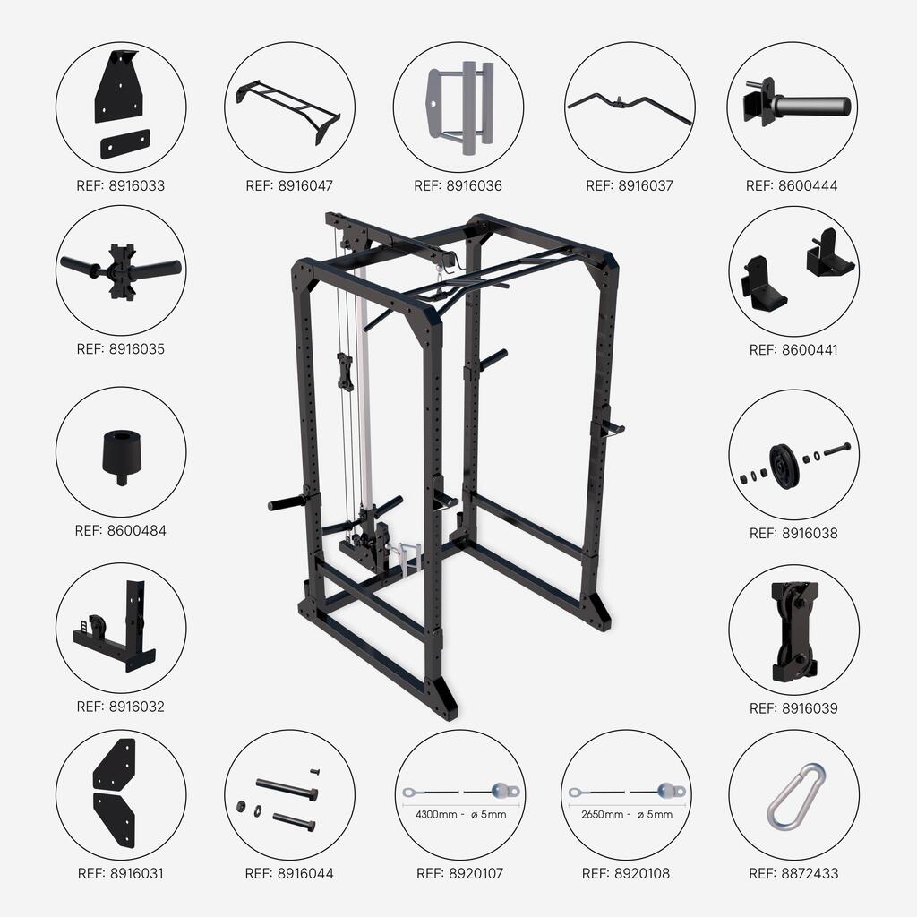 Jėgos treniruočių stovas „Power Rack 900“