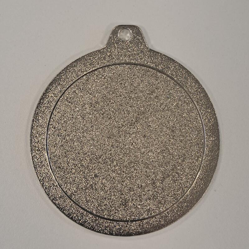 Medalla Deportiva 50 mm Plata