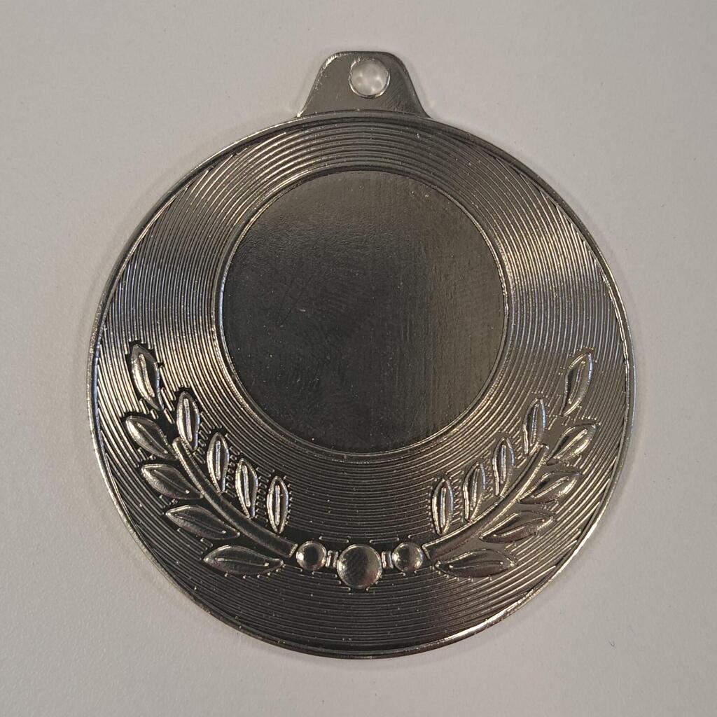 Medal, 50 mm, hõbedane