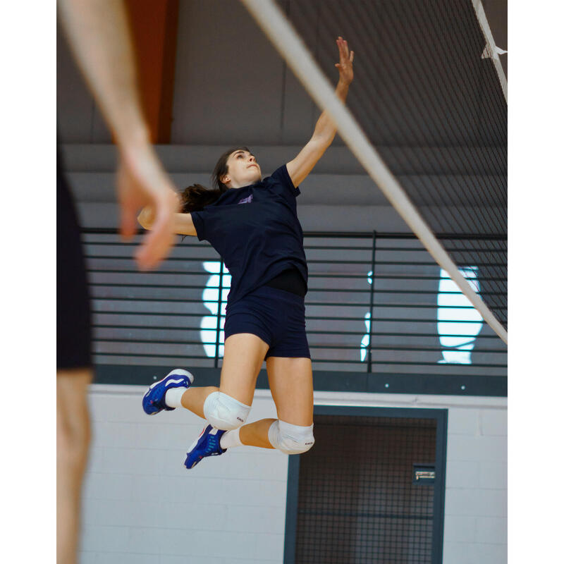 Chaussures de volleyball adulte - Cushion basses bleu