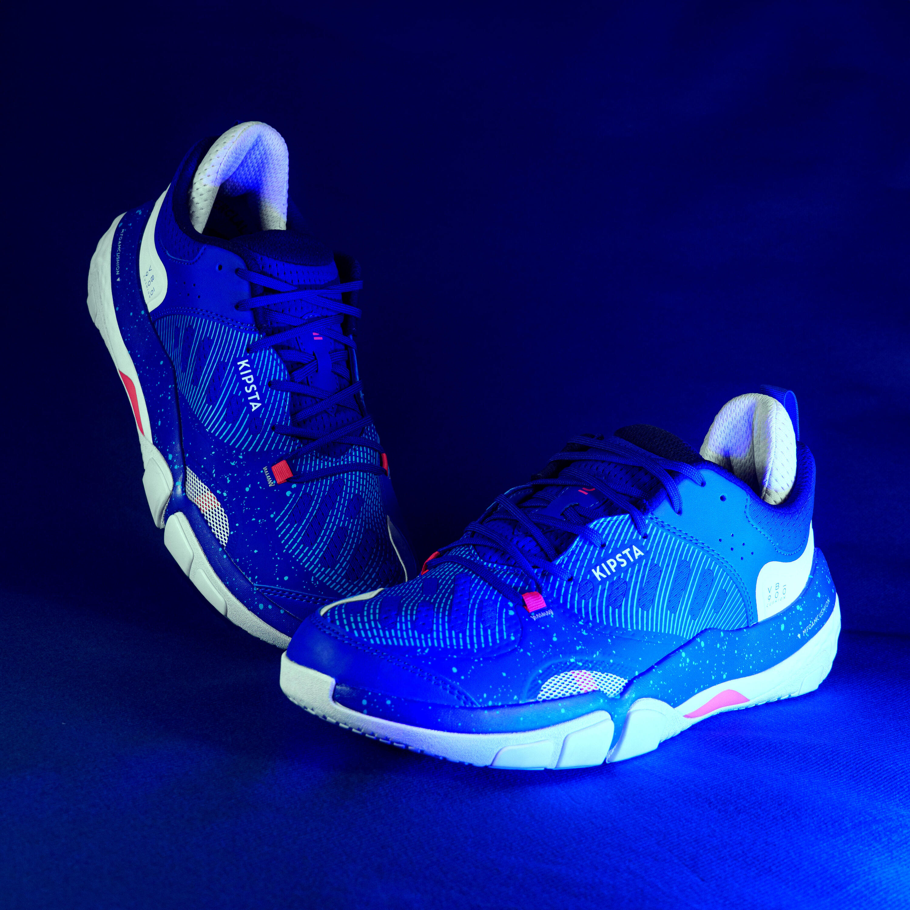 Scarpe pallavolo adulto unisex CUSHION blu 14/22
