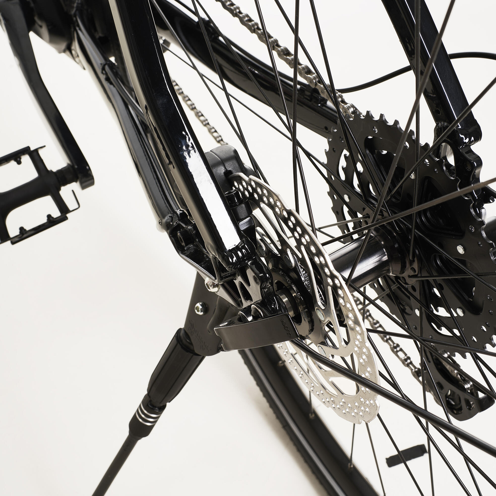 Vélo de ville électrique classique – E 5000 9S - DECATHLON