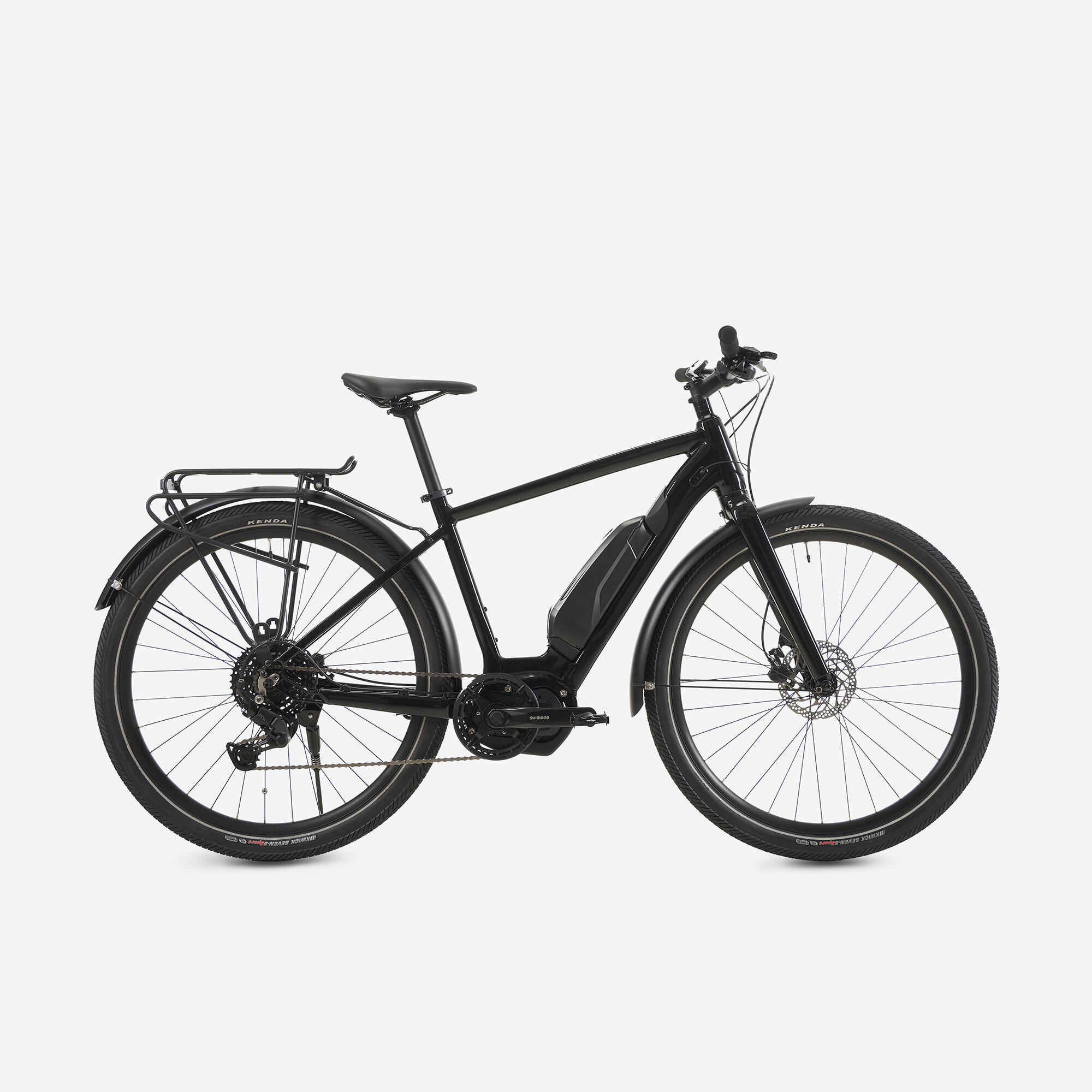 Long Distance Electric City Bike - E 5000 9S - DECATHLON