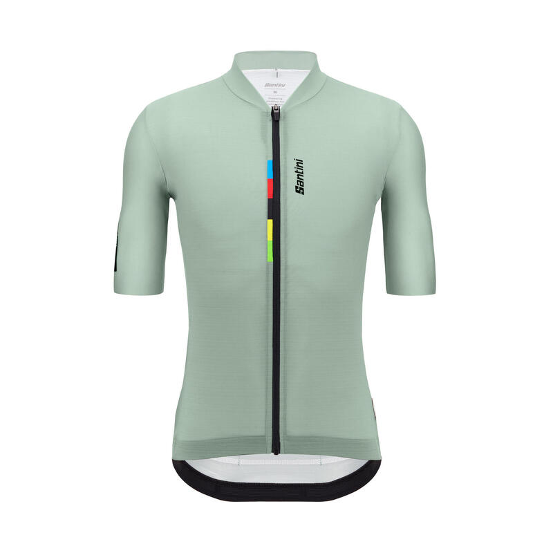 Maglia Ciclismo Uomo Santini Salvia UCI Rainbow