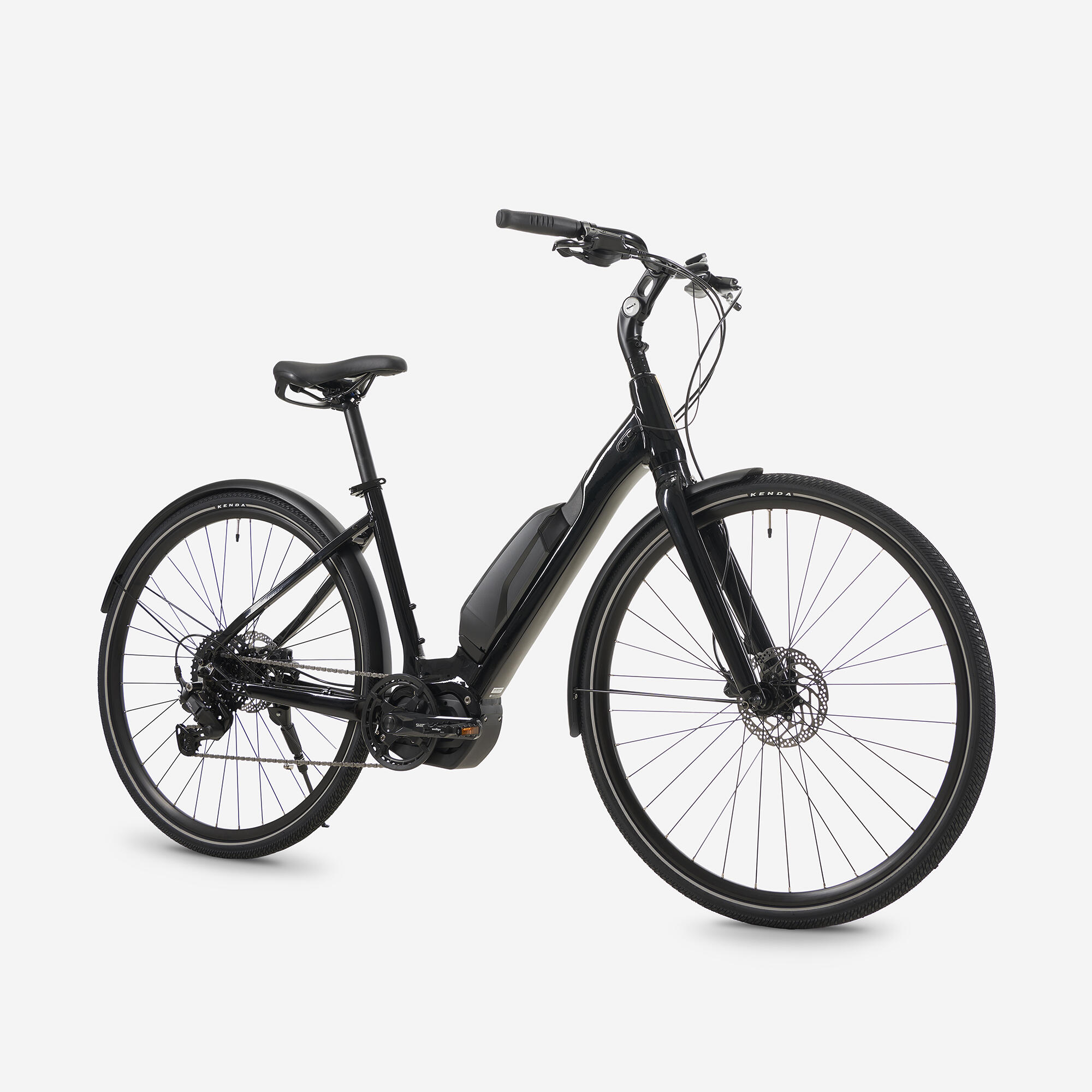Vélo de ville électrique classique – E 5000 9S - DECATHLON