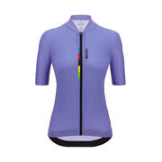 Maglia Ciclismo Donna Santini Lilla UCI Rainbow