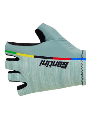 Guanti Ciclismo Santini Estivi Salvia