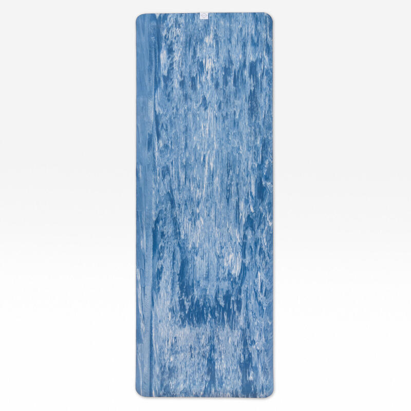 Tappetino yoga GRIP antiscivolo 185cm x 65cm x 5mm azzurro