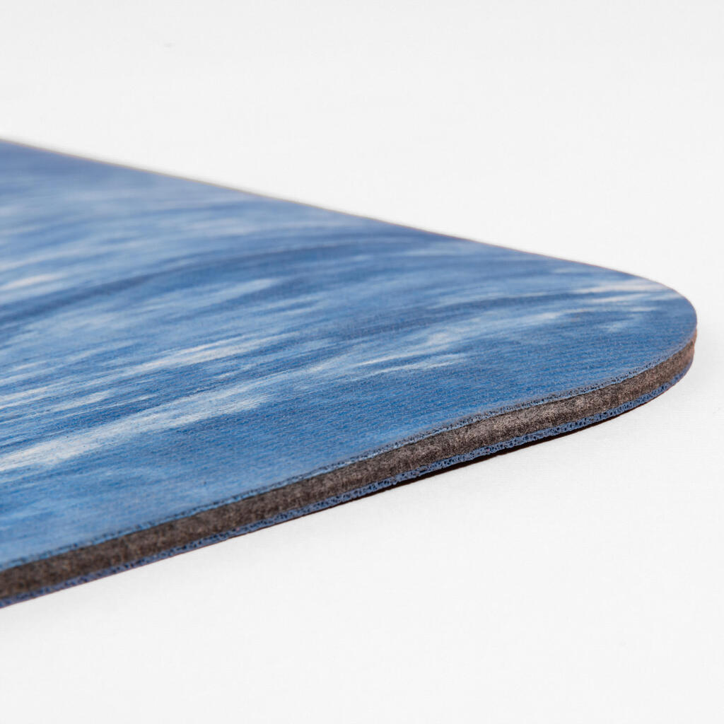 Jogas paklājs “Grip”, 185 x 65 cm x 5 mm, zils