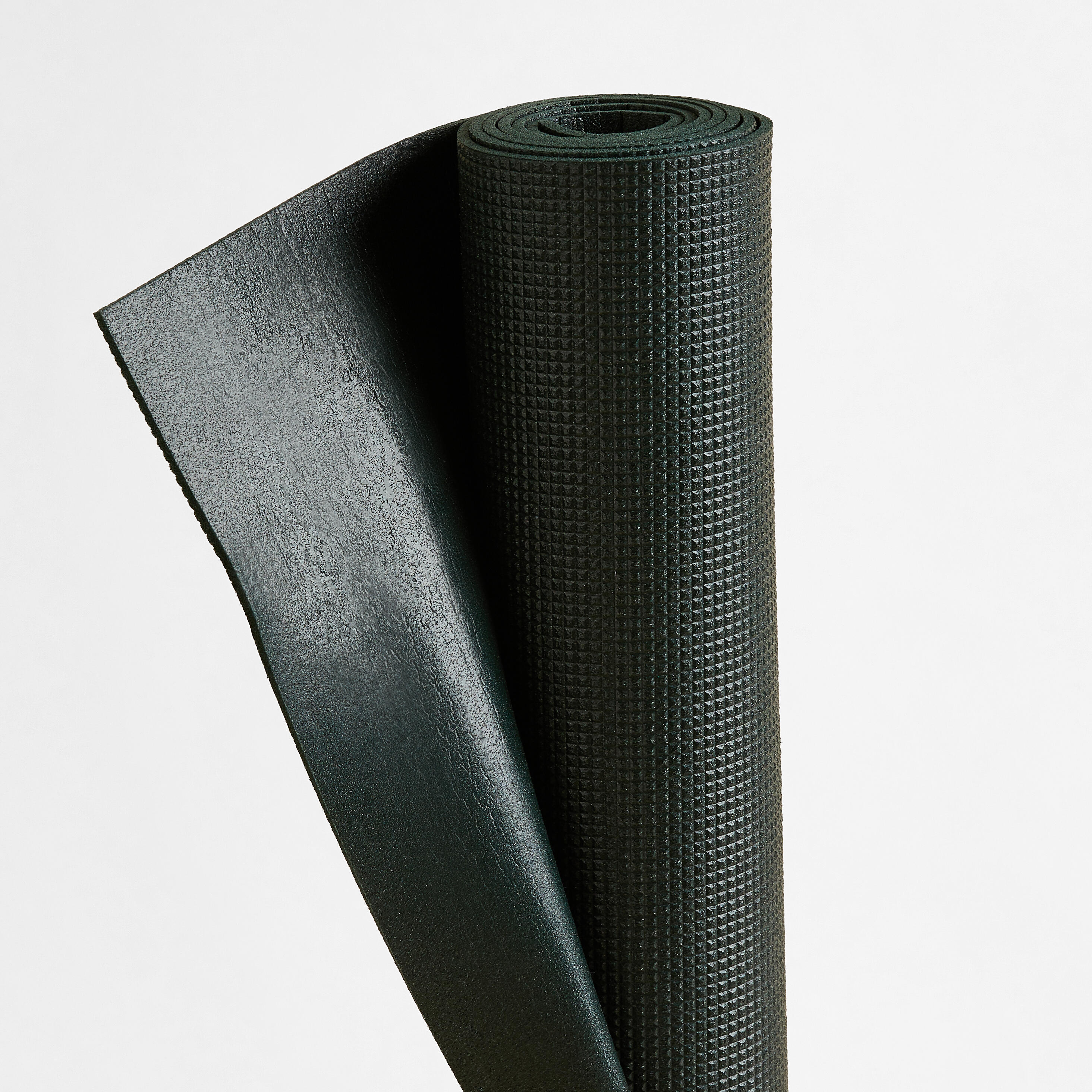 Essential Yoga Mat 172CM X 58CM X 4MM - Dark Green 4/4