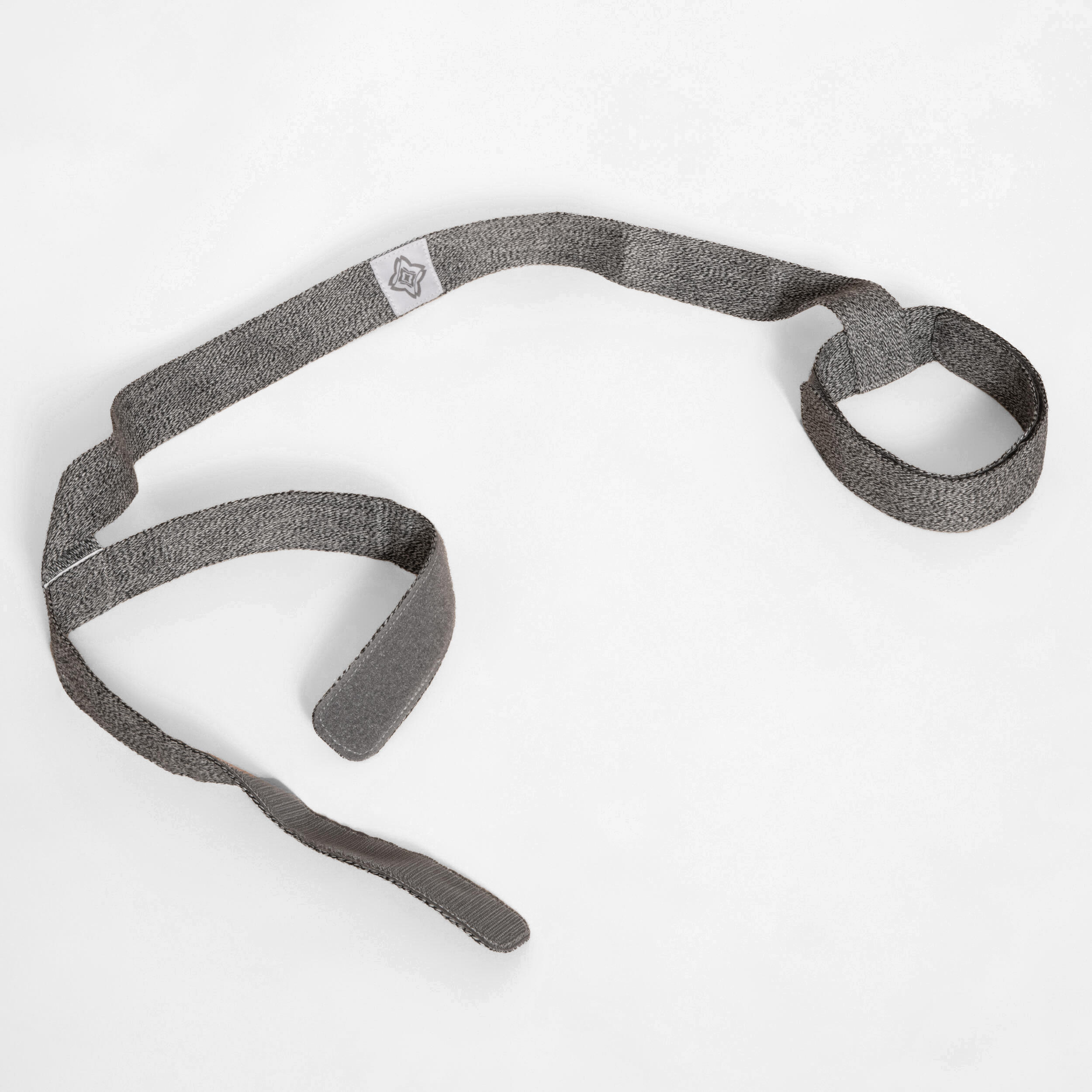 Yoga strap - Grey - Carbon grey - Kimjaly - Decathlon