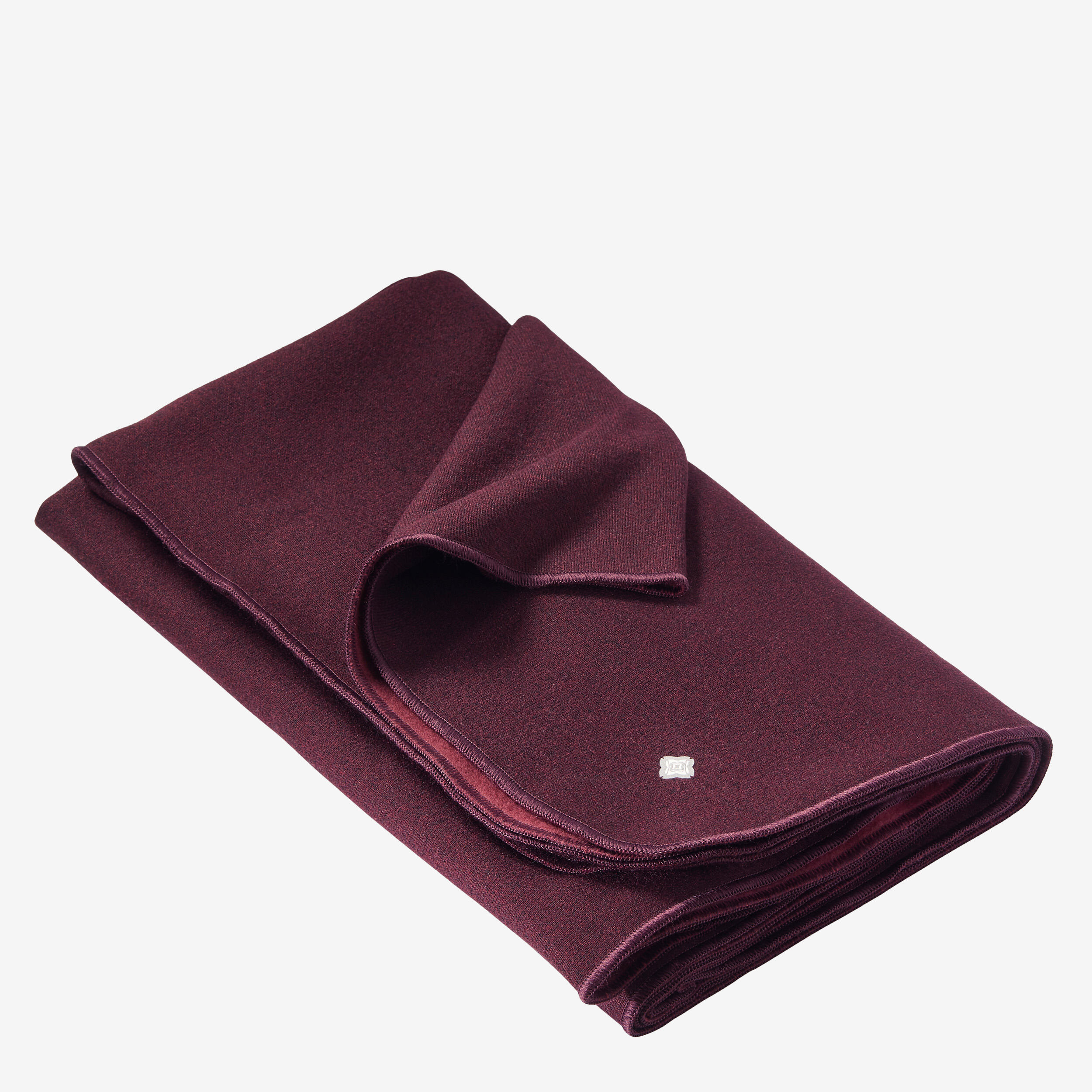 Yoga Blanket - Burgundy 3/3