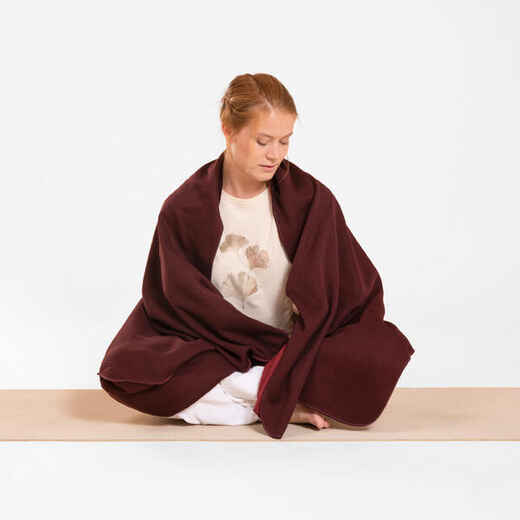 
      Yoga Blanket - Burgundy
  