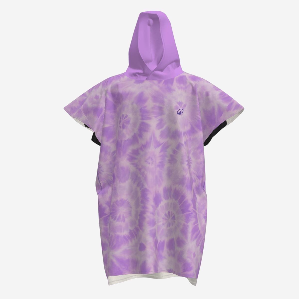 Poncho surf Enfant 135 à 160 cm - 550 Mood violet