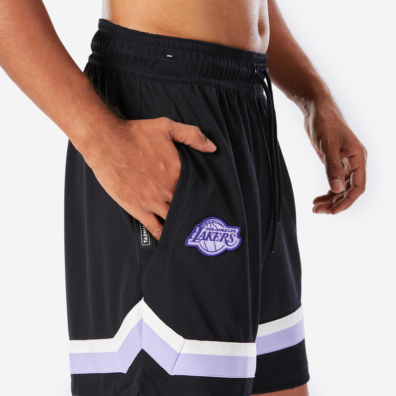 Men's/Women's Basketball Shorts SH 900 NBA Lakers - Black