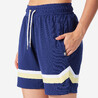 Unisex Basketball Shorts 900 NBA Warriors - Blue