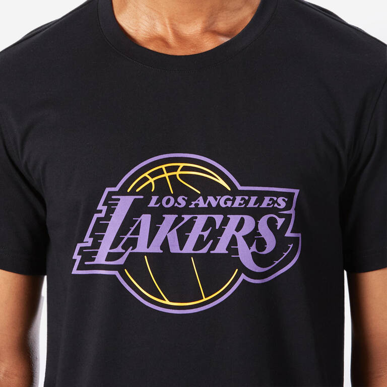 Adult Basketball T-Shirt NBA Lakers 900 - Black