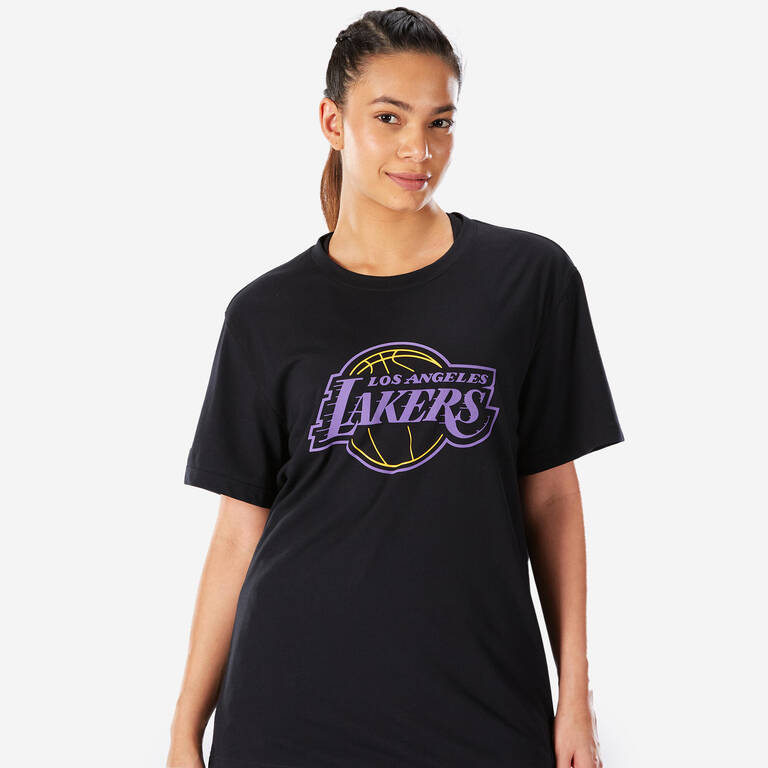 Kaos Basket Dewasa 900 NBA Lakers - Hitam