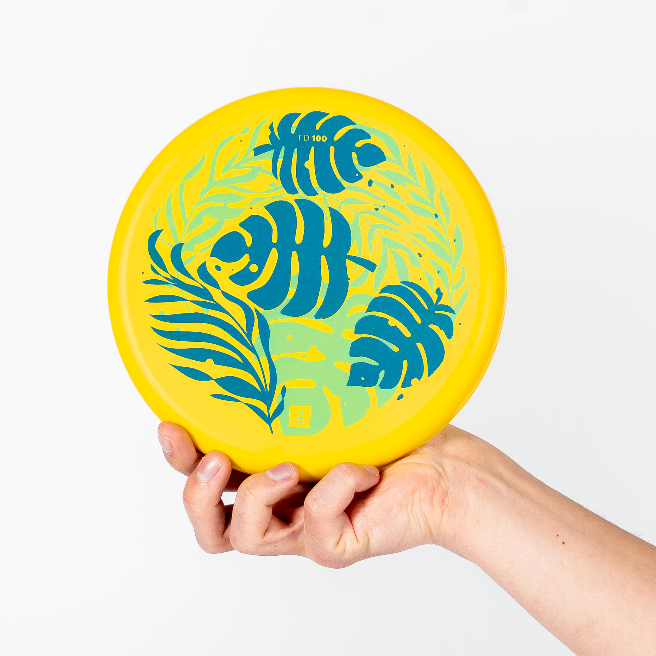 Soft Flying Disc DSoft 100 - Yellow 1/4