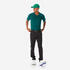 Men’s golf 100% cotton short sleeve polo shirt, MW100 green