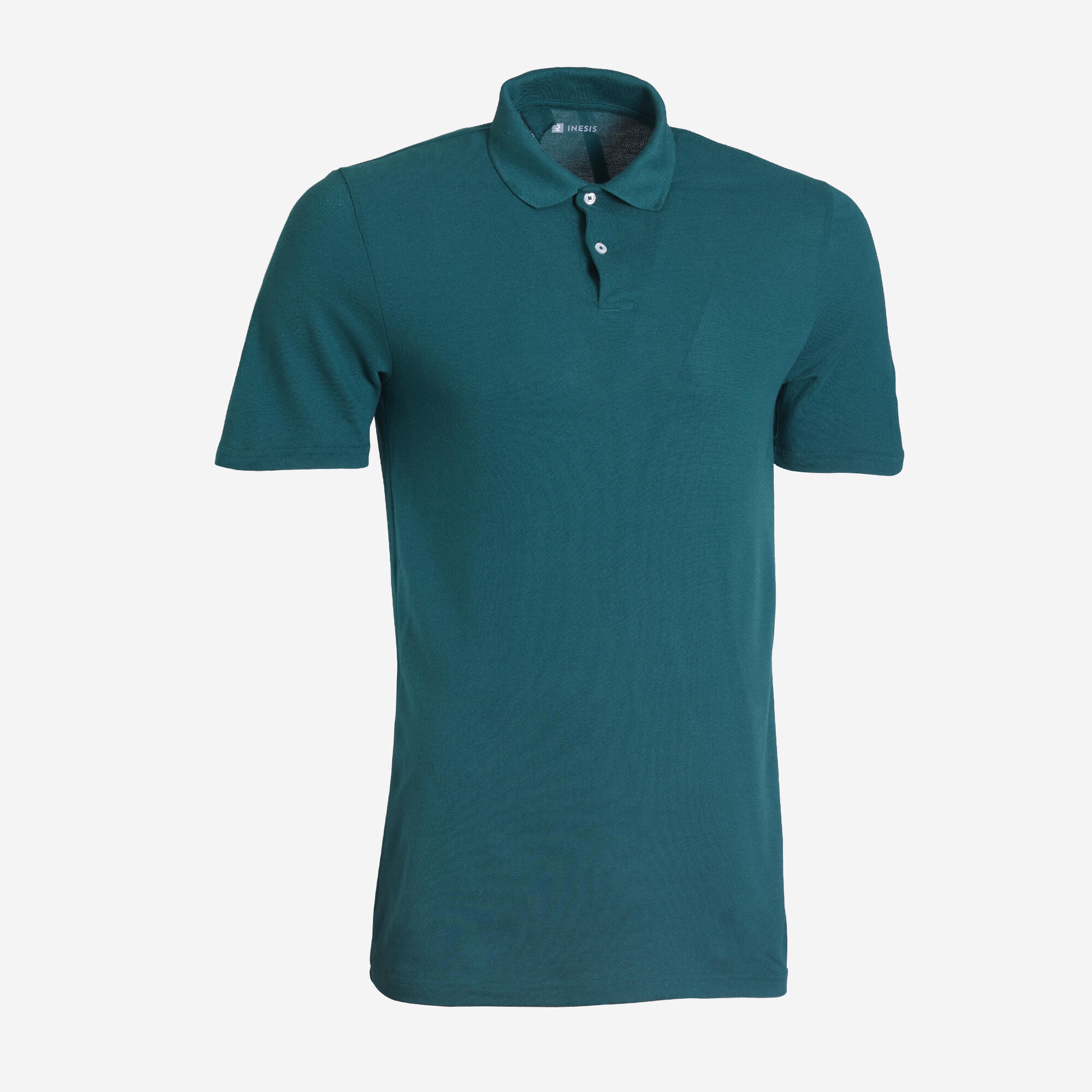 Men’s golf 100% cotton short sleeve polo shirt, MW100 green