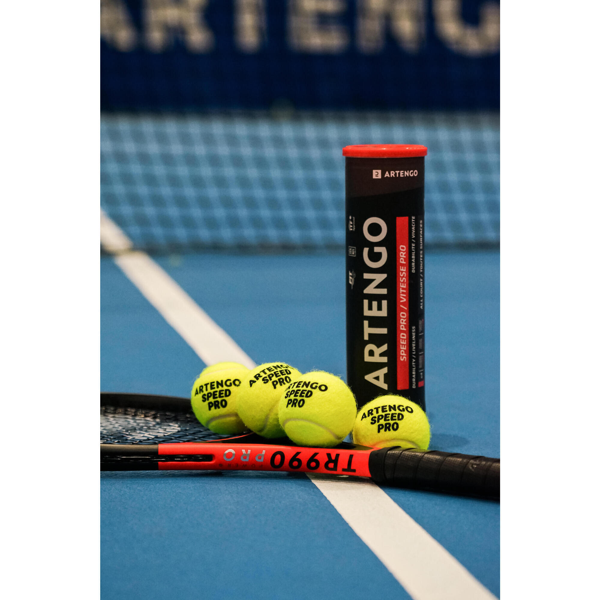 TENNIS BALL TB930 *4 BIPACK YELLOW SPEED