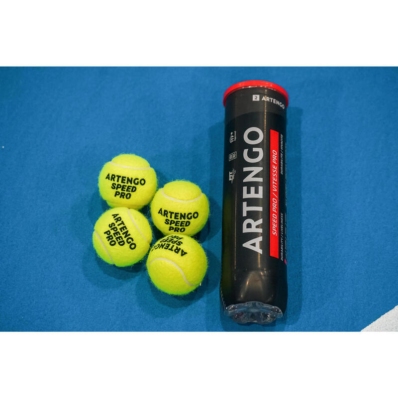 Tennis Ball TB930 Speed 4-Pack - Yellow