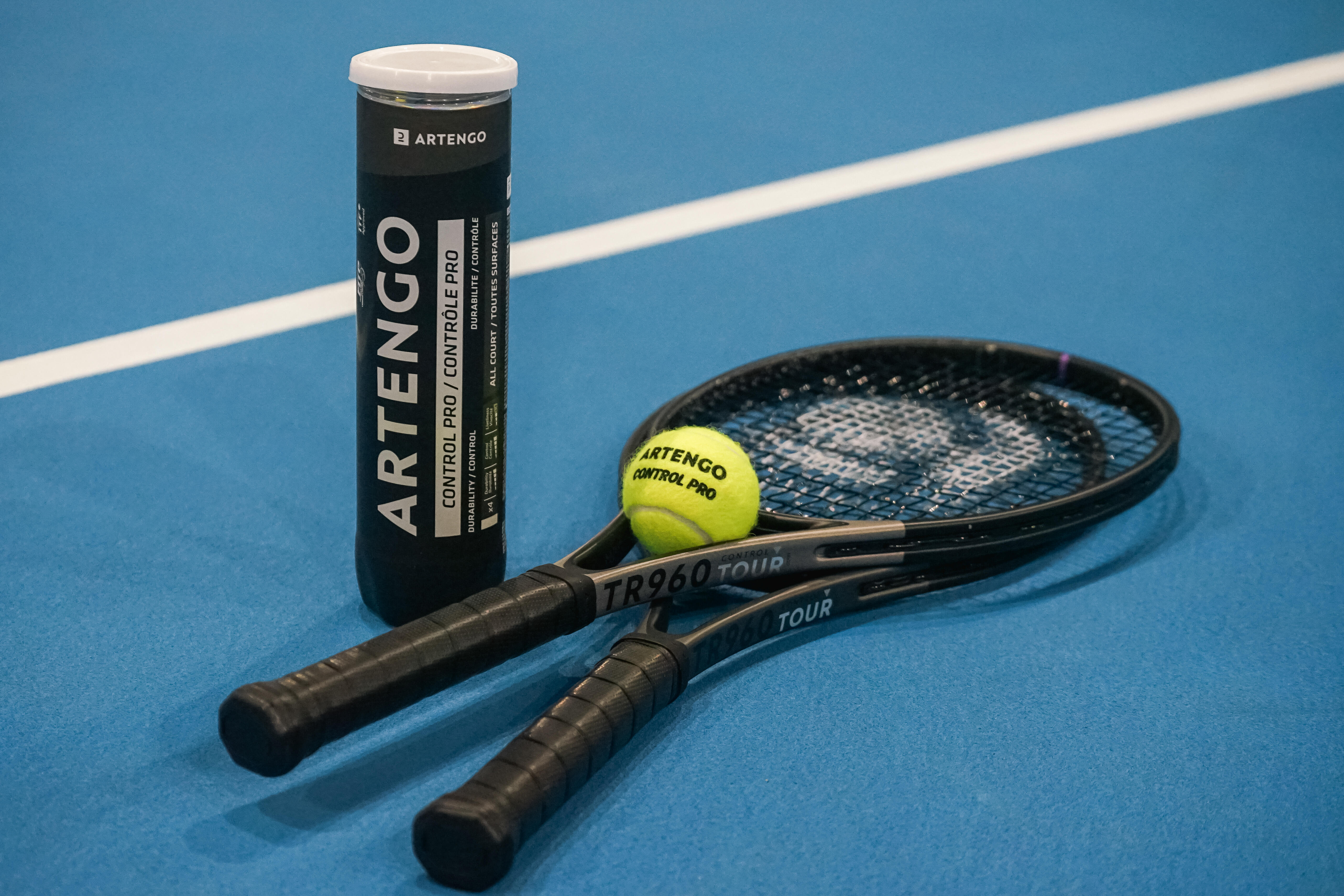 Tennis Ball 4-Pack – Control Pro - ARTENGO
