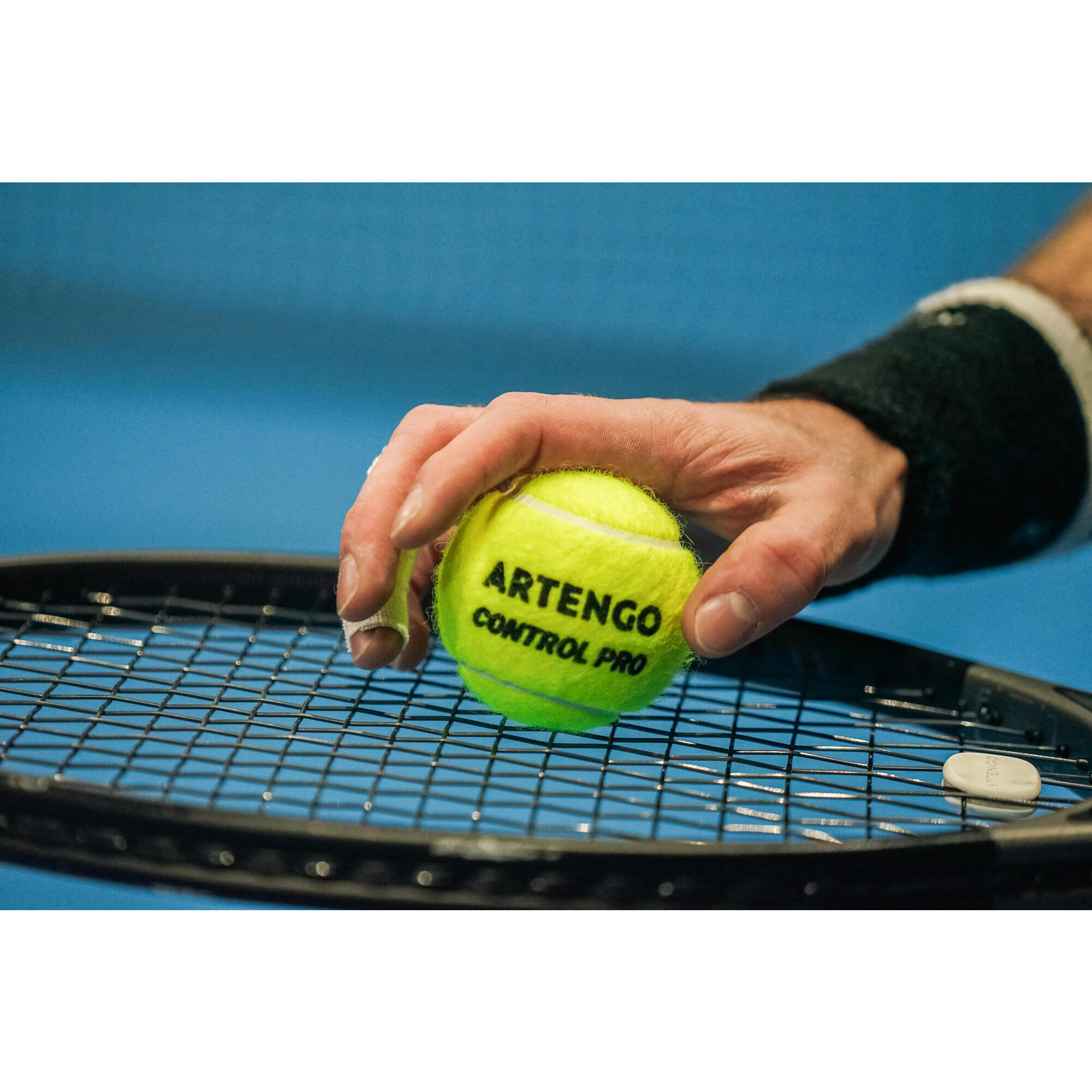 ARTENGO PALLINA DA TENNIS CONTROL PRO *4 GIALLO