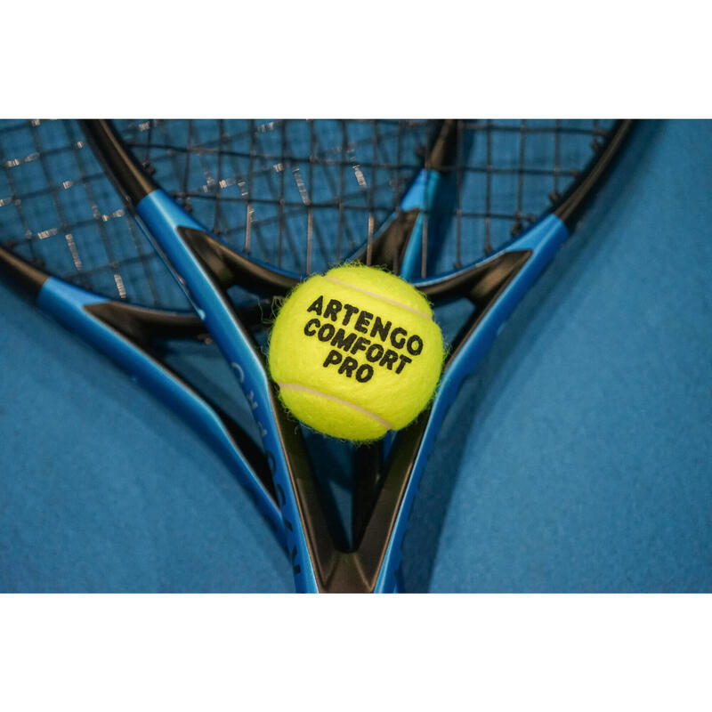 Palline tennis COMFORT PRO gialle 2 tubi x4