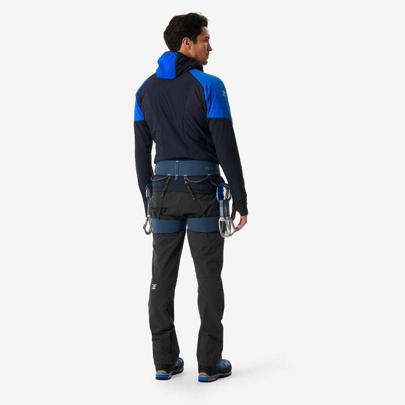 Hybrid-Jacke Bergsteigen Herren synthetisch - Sprint marineblau