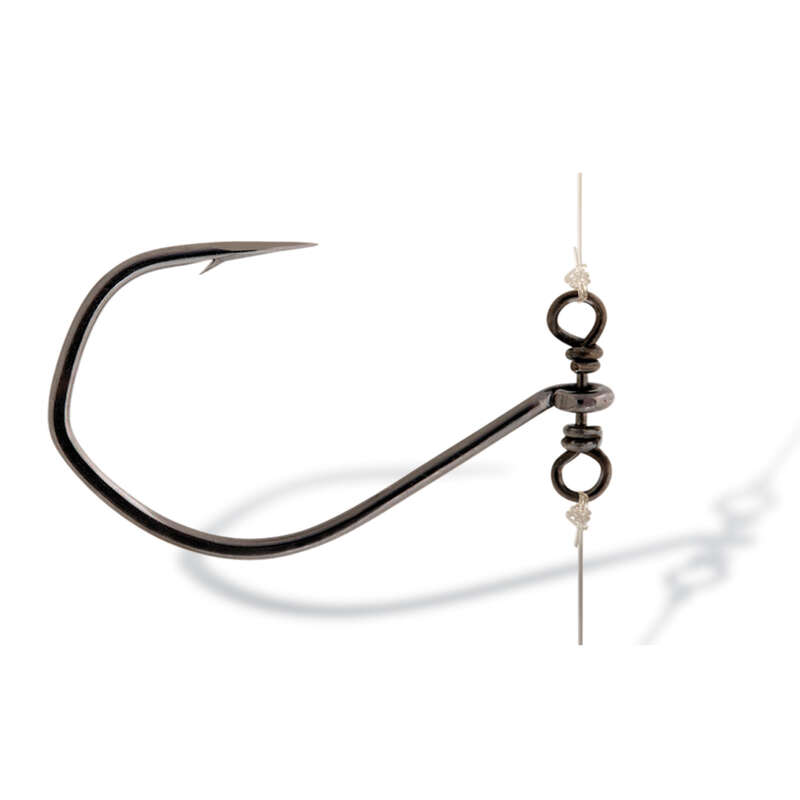 VMC SPINSHOT DROP SHOT HOOK No. 4 SOFT LURE FISHING HOOKS...