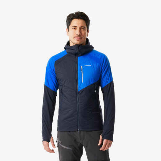 
      Men's mountaineering synthetic hybrid jacket - SPRINT navy
  
