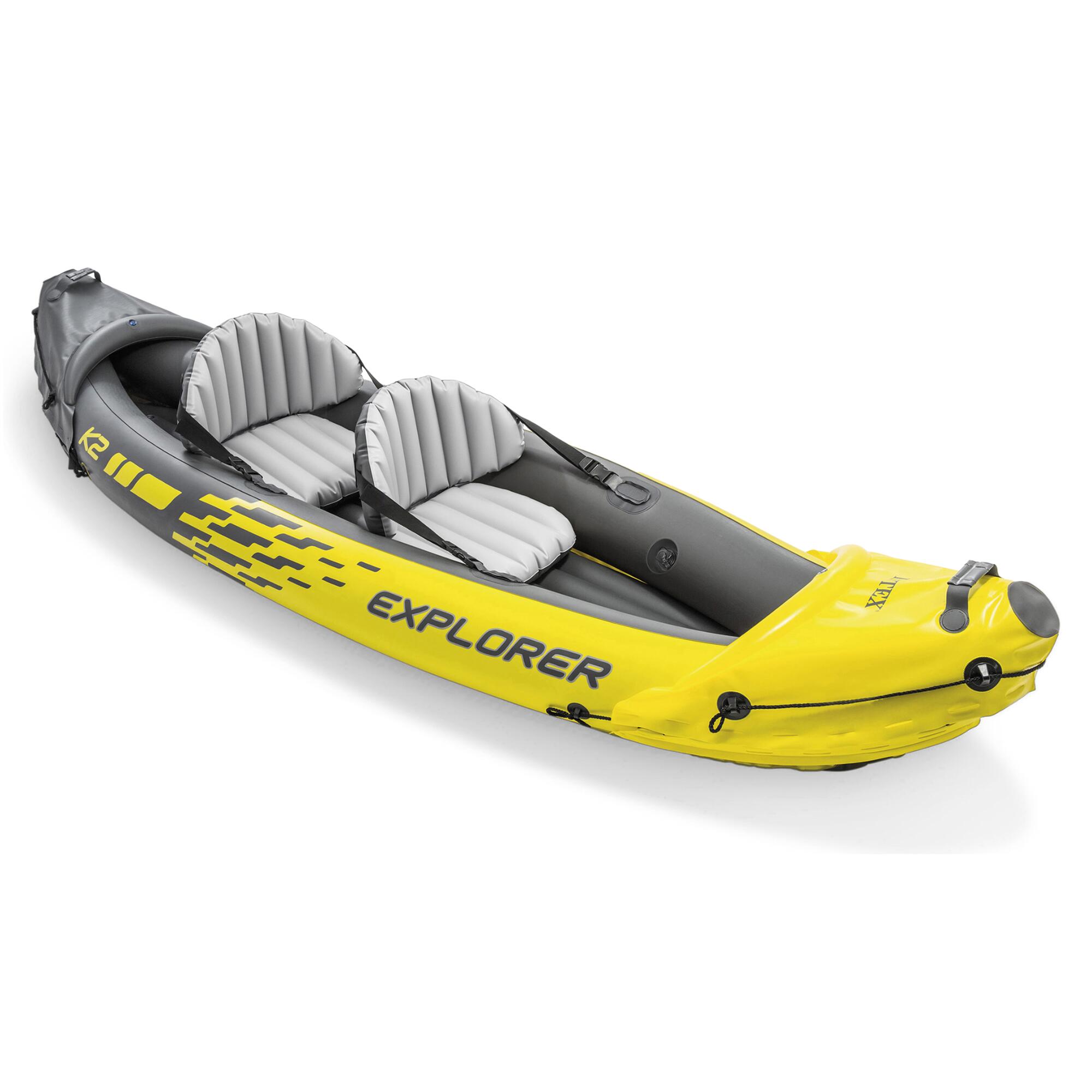 Intex Inflatable Touring Explorer K2 Kayak - Yellow