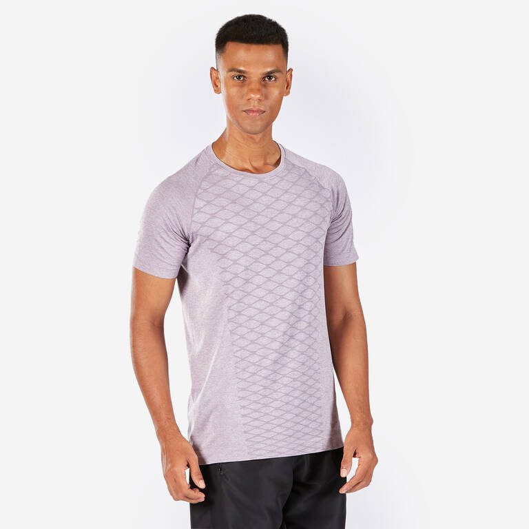 Seamless Fitness Training T-Shirt - Mauve