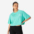 Women's Crop Top - Fresh Mint Green
